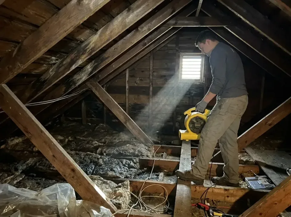 attic-water-damage-drying-proc-007 — frequently asked questions, Emergency Water Extraction & 24/7 Flood Response in Orange,…